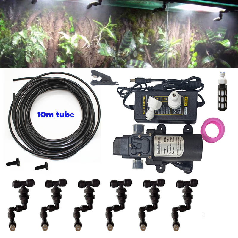 Terrarium Fogger Ultrasonic - Reptiles Terrarium Fogger Mist Sprinkler Rainforest