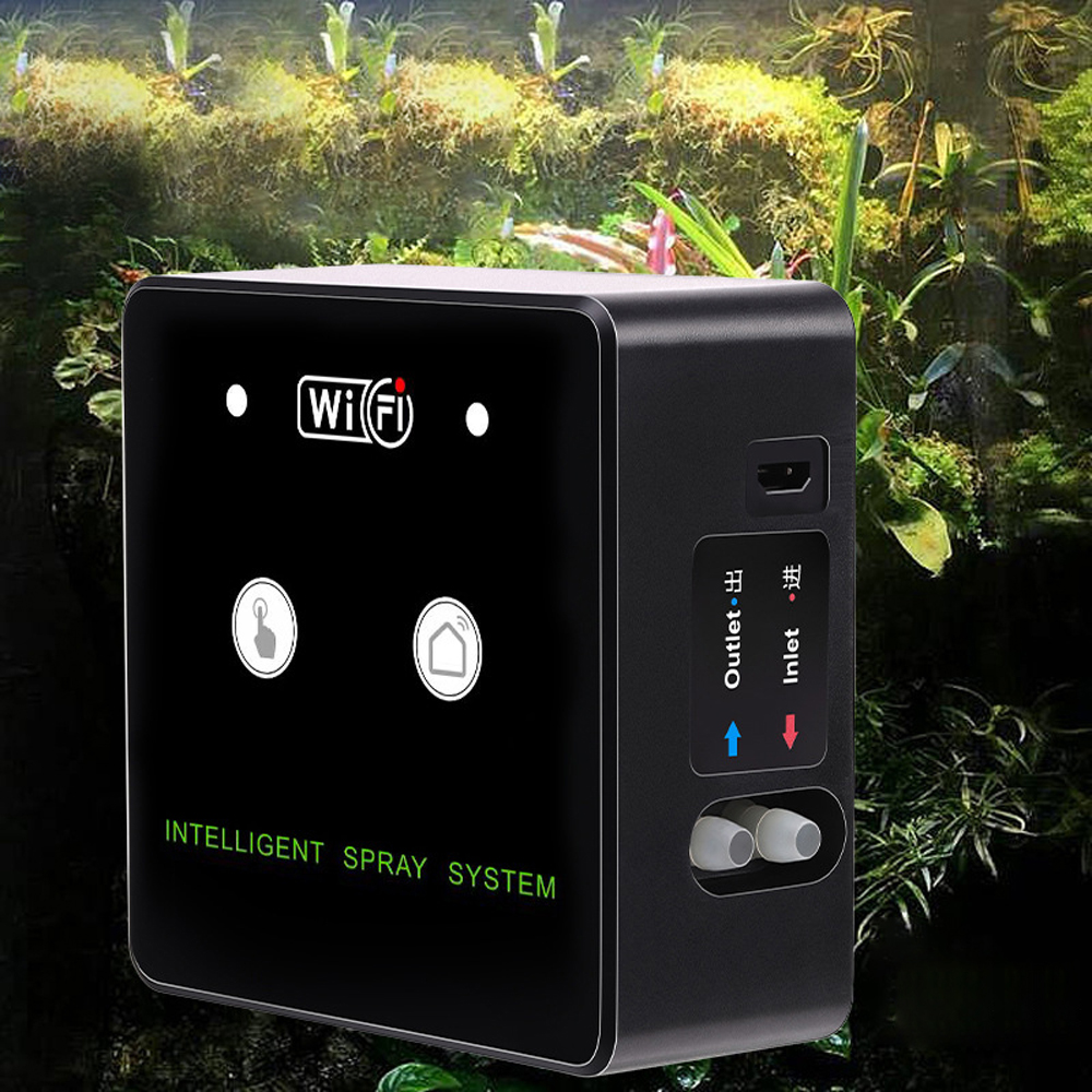 Terrarium Fogger Ultrasonic - Intelligent Rainforest Spray System WiFi Control