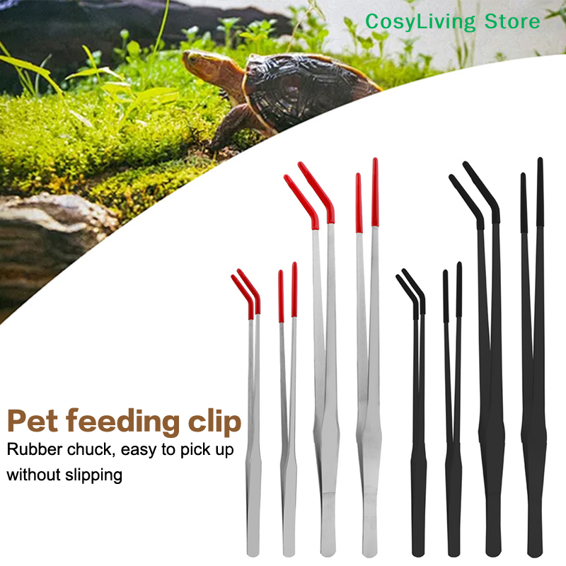 Reptile Feeding Tongs With Rub - Feeding Tong Stainless incelemesi ve fiyatı