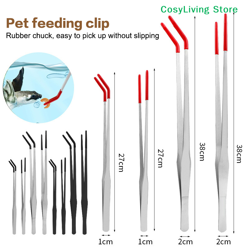 Reptile Feeding Tongs With Rub - Feeding Tong Stainless incelemesi ve fiyatı