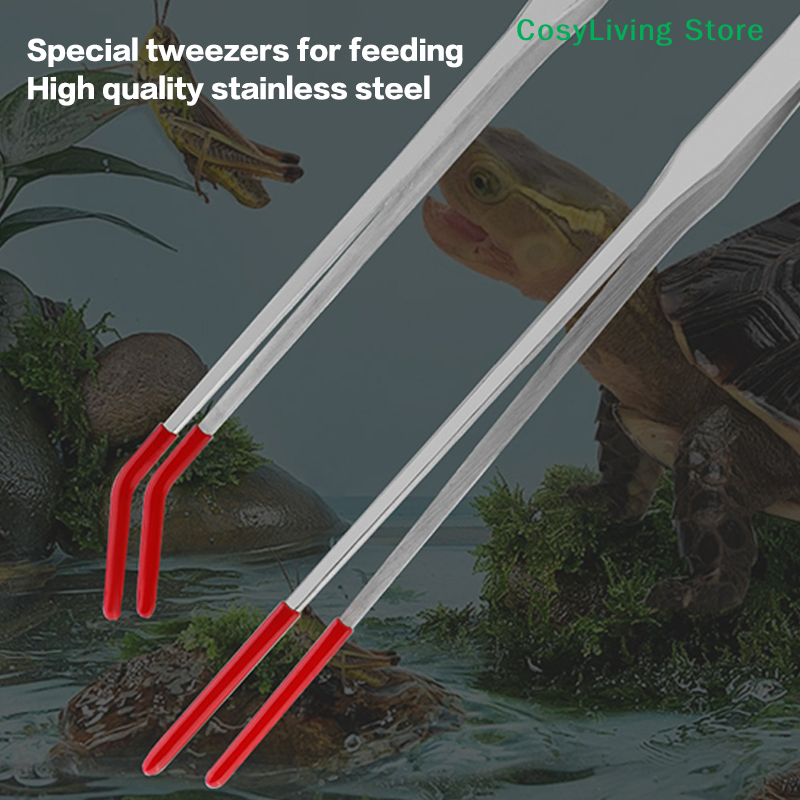 Reptile Feeding Tongs With Rub - Feeding Tong Stainless incelemesi ve fiyatı