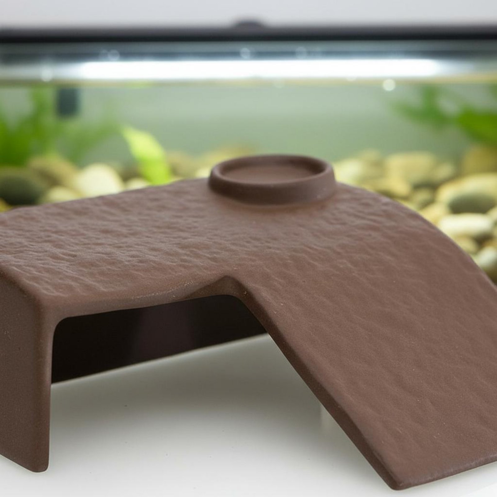 2 Pieces Turtle Basking Dock E - Hide Cave Ceramic incelemesi ve fiyatı