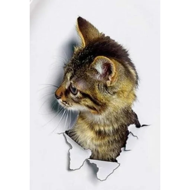 3pcs 3D Cute Cat Self-adhesive - Pvc Panel Background incelemesi ve fiyatı