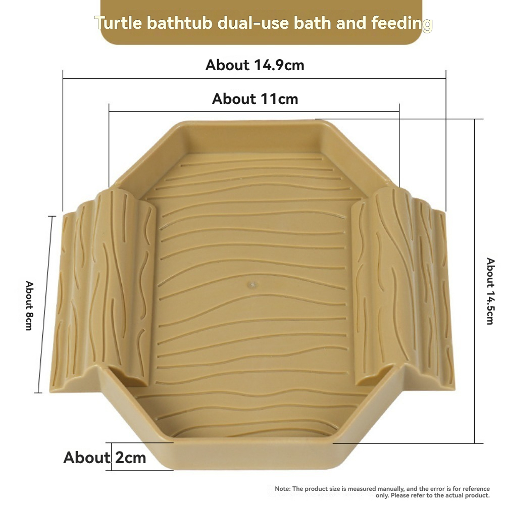 Yellow edge turtle bath basin  - Water Dish Reptile incelemesi ve fiyatı