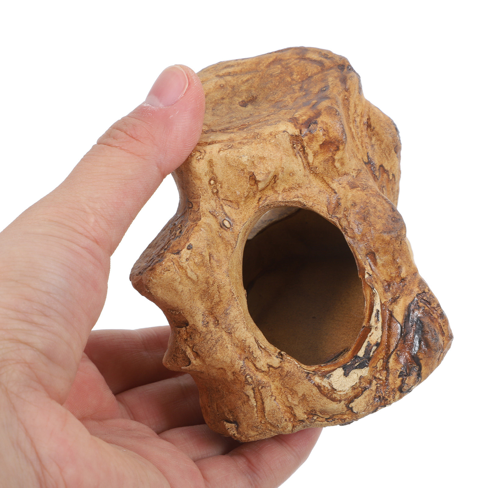 Natural Look Ceramic Fish Tank - Hide Cave Ceramic incelemesi ve fiyatı