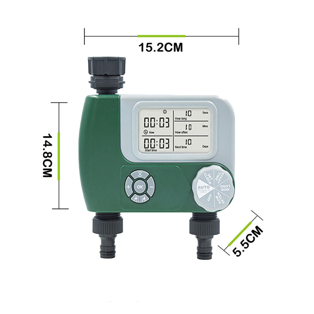 Electronic Garden Hose Water T - Timer Dual Outlet incelemesi ve fiyatı