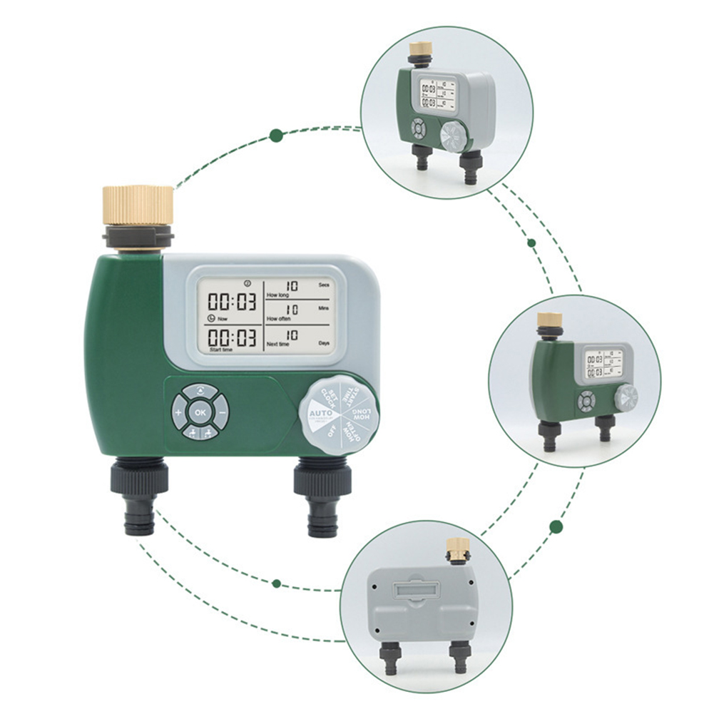 Electronic Garden Hose Water T - Timer Dual Outlet incelemesi ve fiyatı