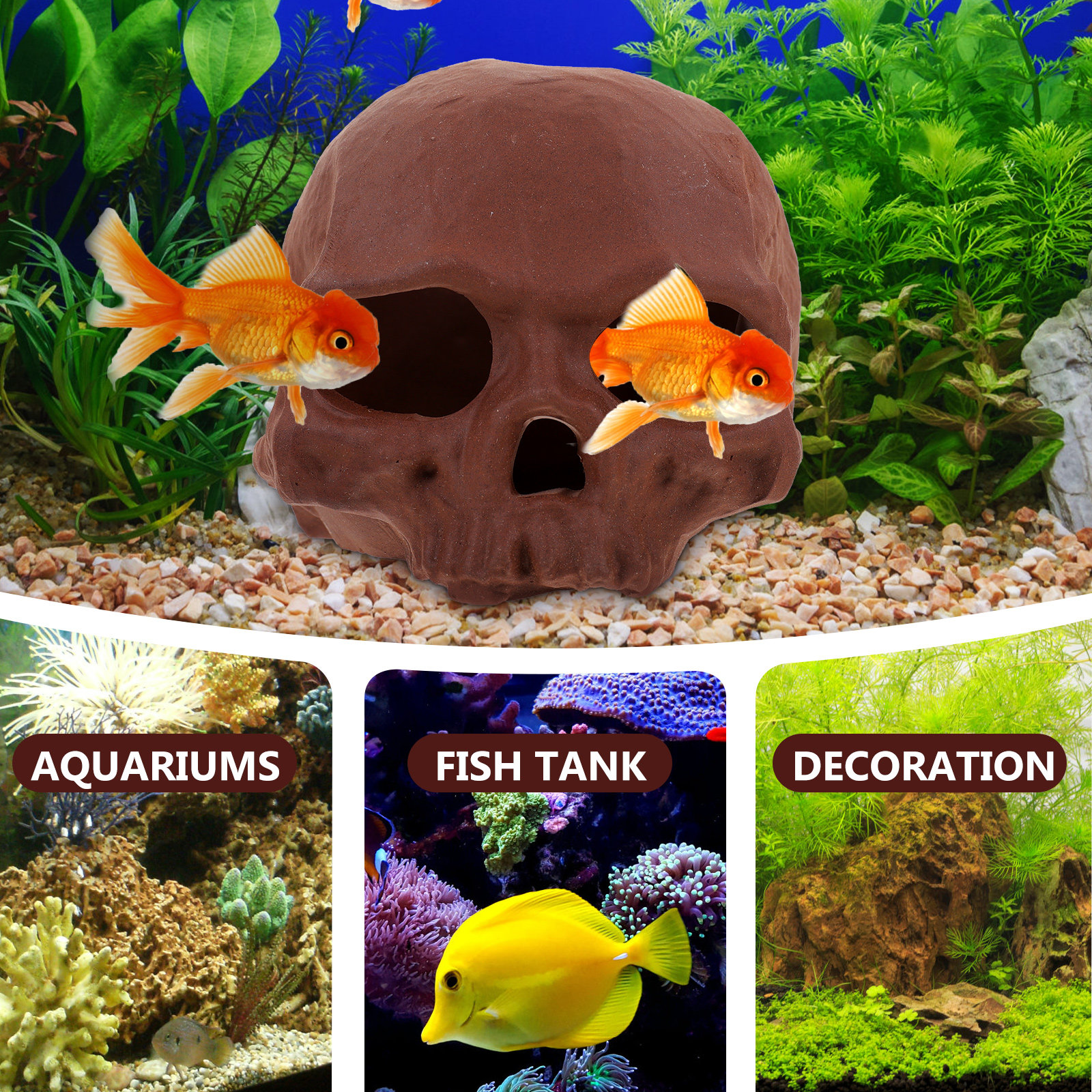 Ceramic Fish Tank Decoration S - Hide Cave Ceramic incelemesi ve fiyatı
