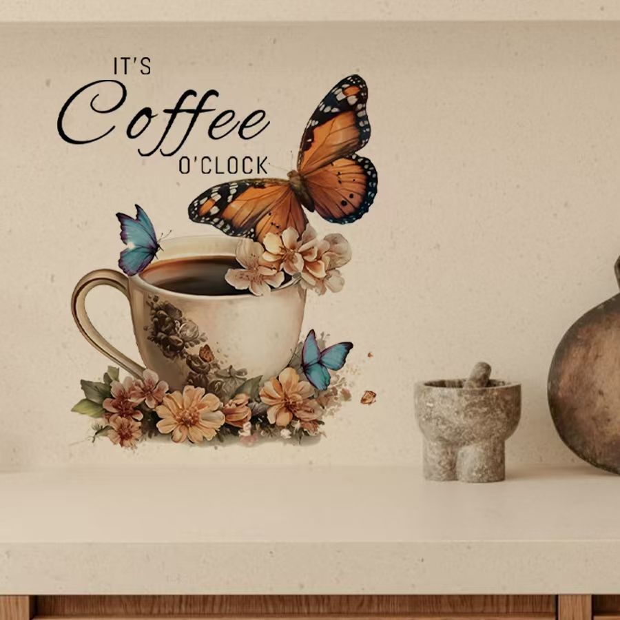 IT's Coffee O'Clock Creative P - Pvc Panel Background incelemesi ve fiyatı