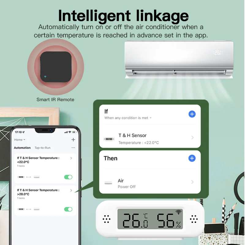 Tuya Zigbee 3.0 Mini Temperatu - Digital Hygrometer Probe incelemesi ve fiyatı