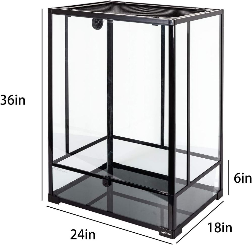 67 Gallon Tall Glass Terrarium - Glass Door Hinge incelemesi ve fiyatı