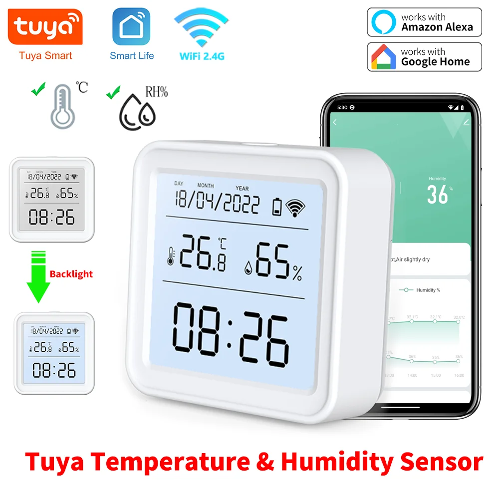 Tuya New WiFi Temperature Humi - Digital Hygrometer Probe incelemesi ve fiyatı