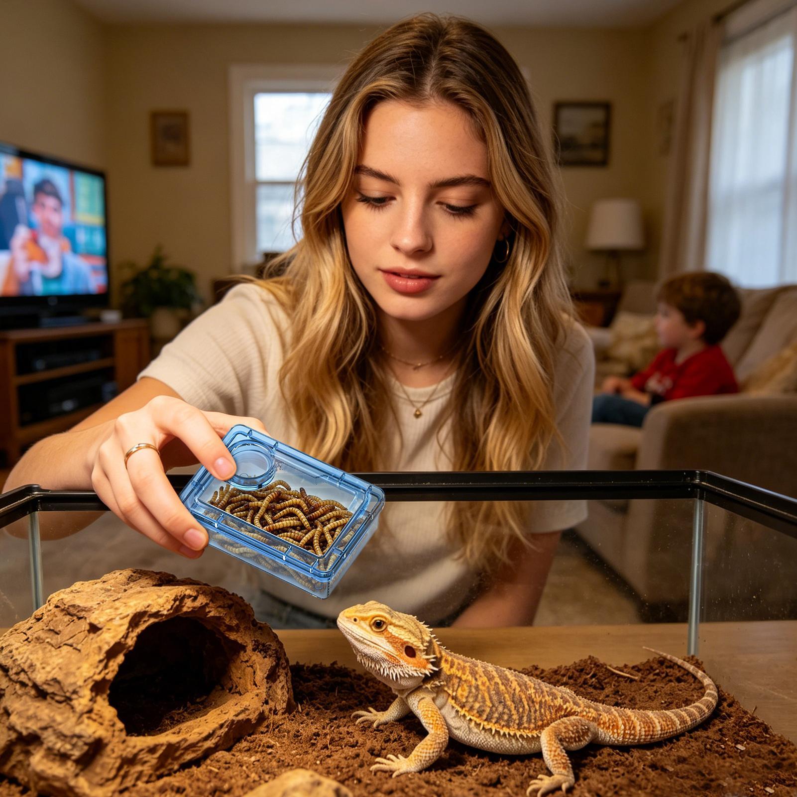 Reptile Escape Proof Feeding D - Calcium Powder Reptile incelemesi ve fiyatı