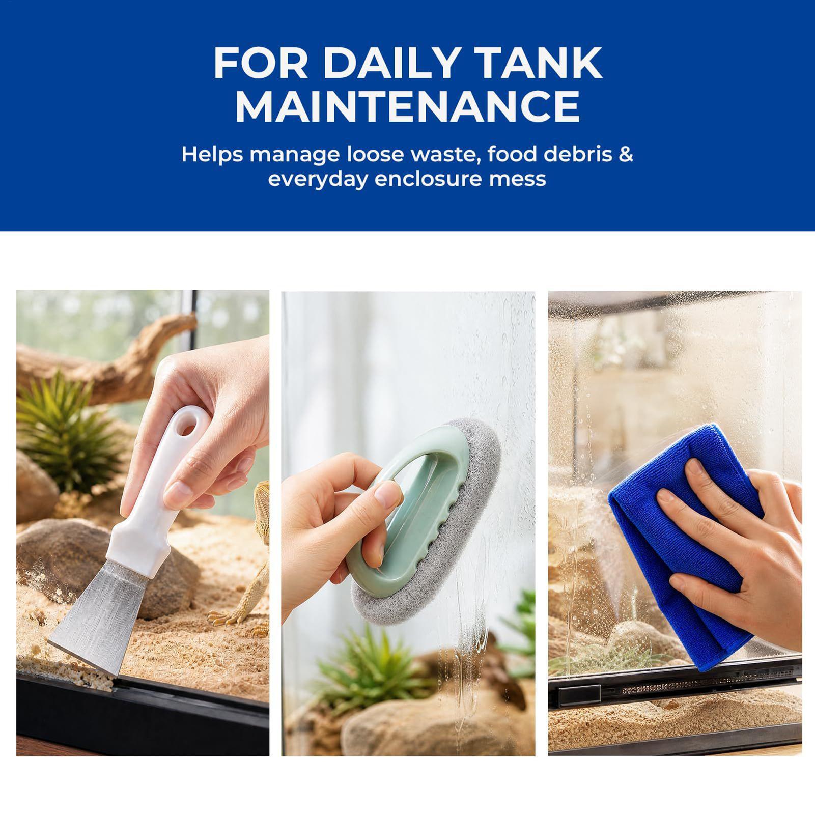 Reptile Tank Cleaning Kit With - Feeding Tong Stainless incelemesi ve fiyatı