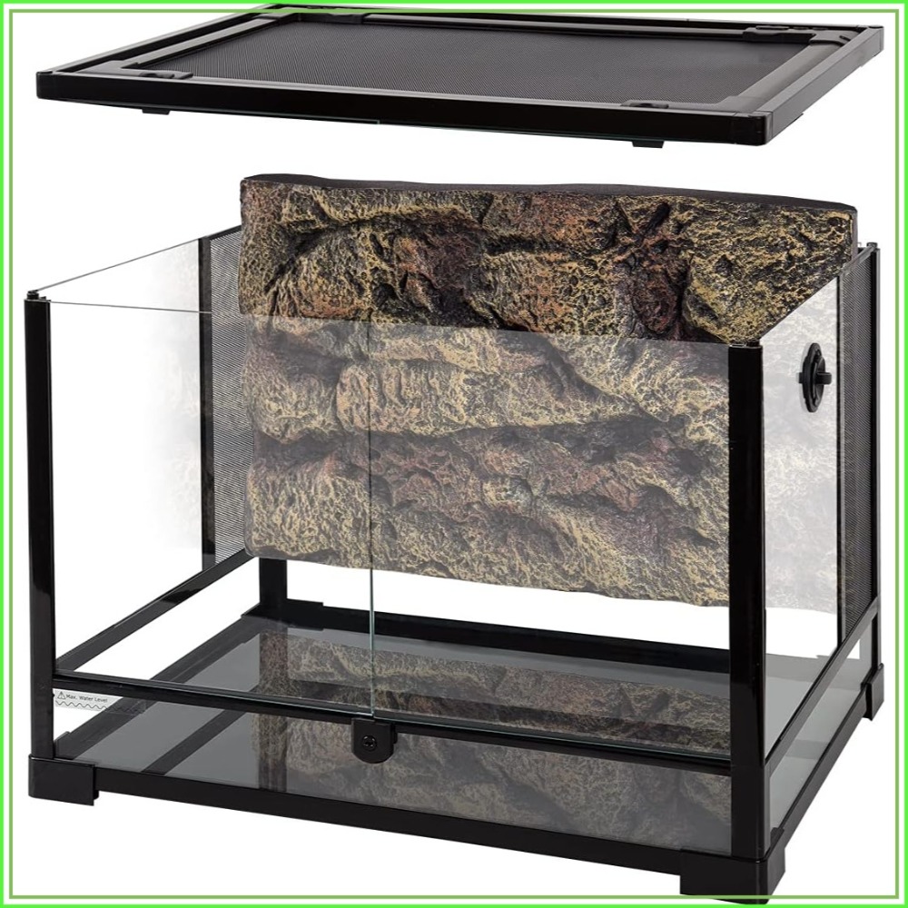 34 Gallon Reptile Glass Terrar - Glass Door Hinge incelemesi ve fiyatı