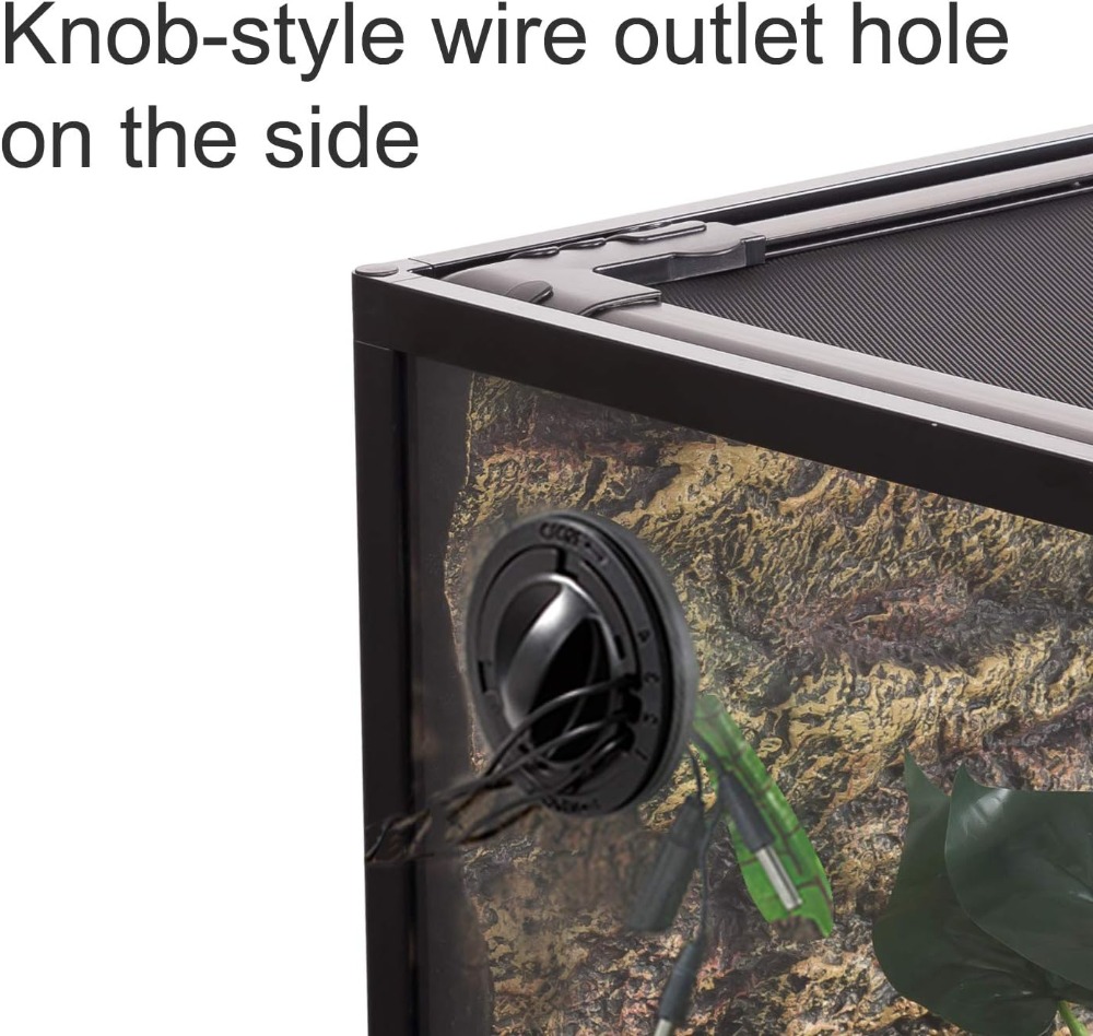 34 Gallon Reptile Glass Terrar - Glass Door Hinge incelemesi ve fiyatı