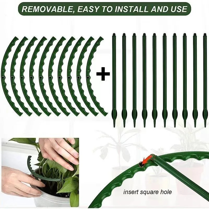 1-9set Plastic Plant Support P - Vine Climbing Plastic incelemesi ve fiyatı