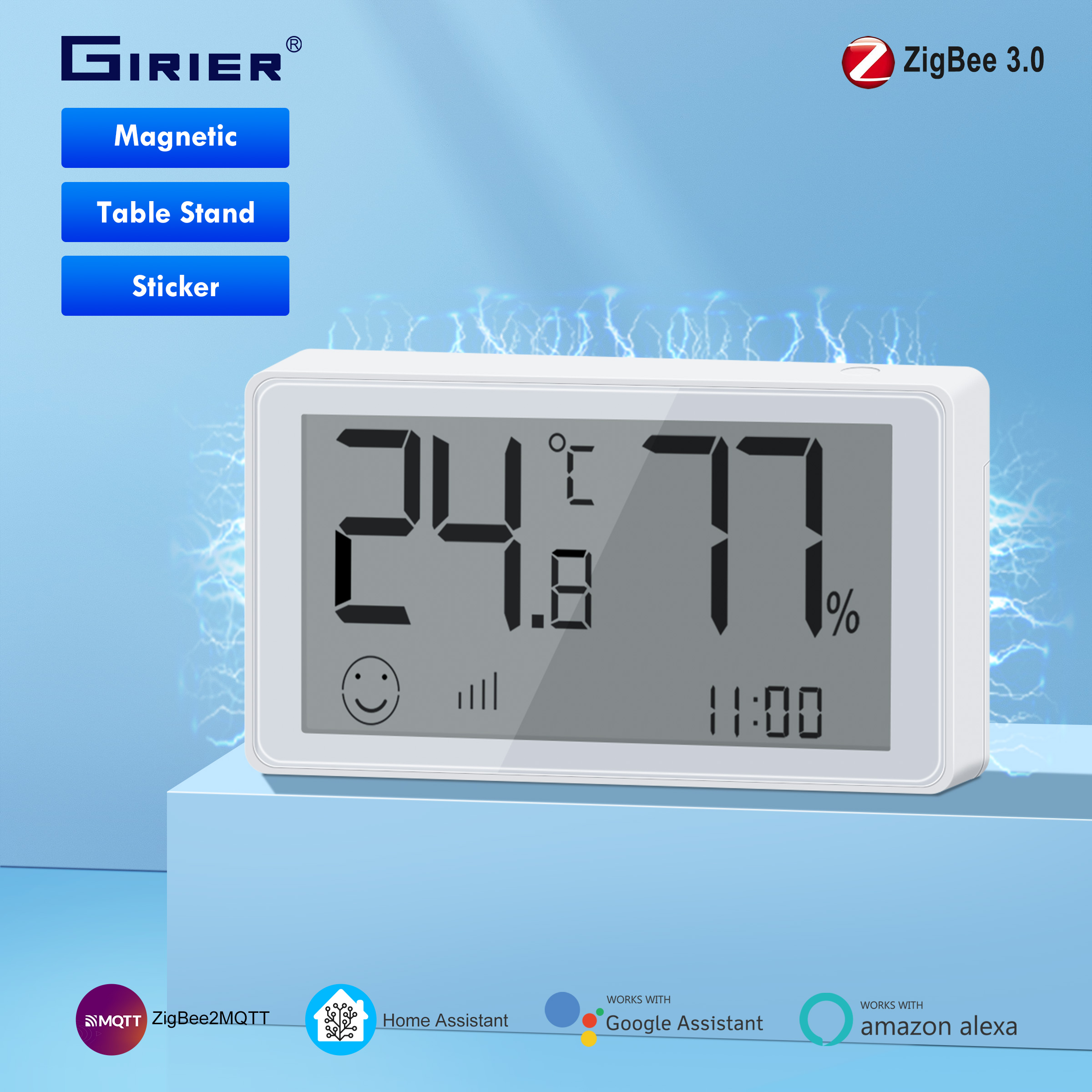 GIRIER ZigBee 3.0 Smart Temper - Digital Hygrometer Probe incelemesi ve fiyatı