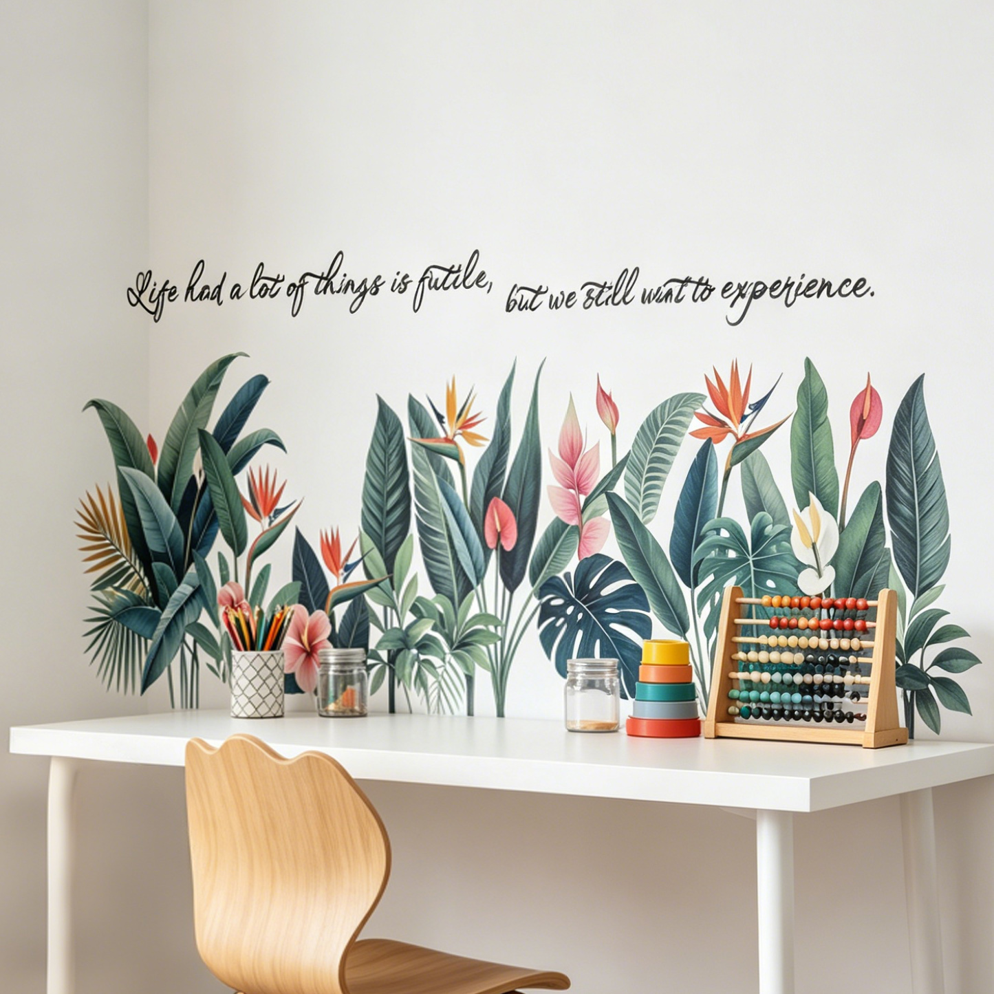 Tropical background wall stick - Pvc Panel Background incelemesi ve fiyatı