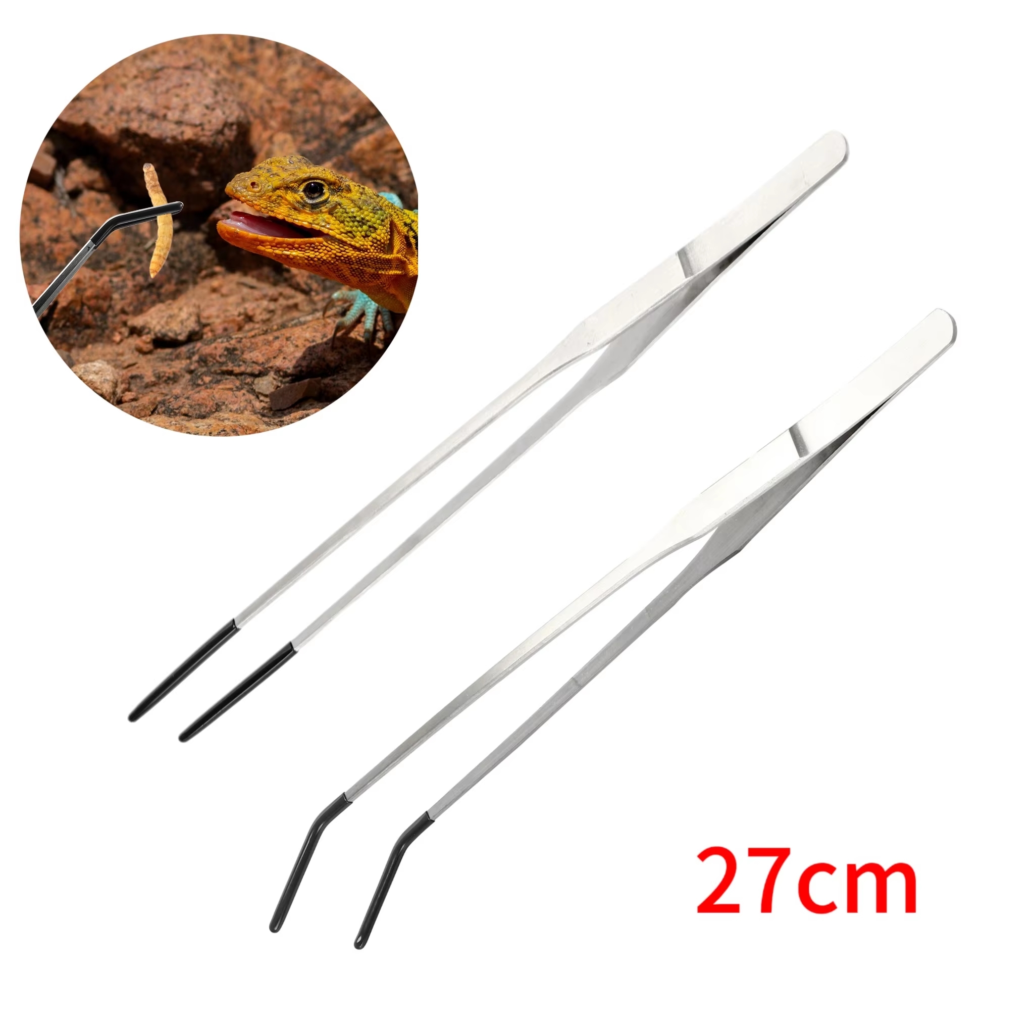 Stainless Steel Reptile Feedin - Feeding Tong Stainless incelemesi ve fiyatı