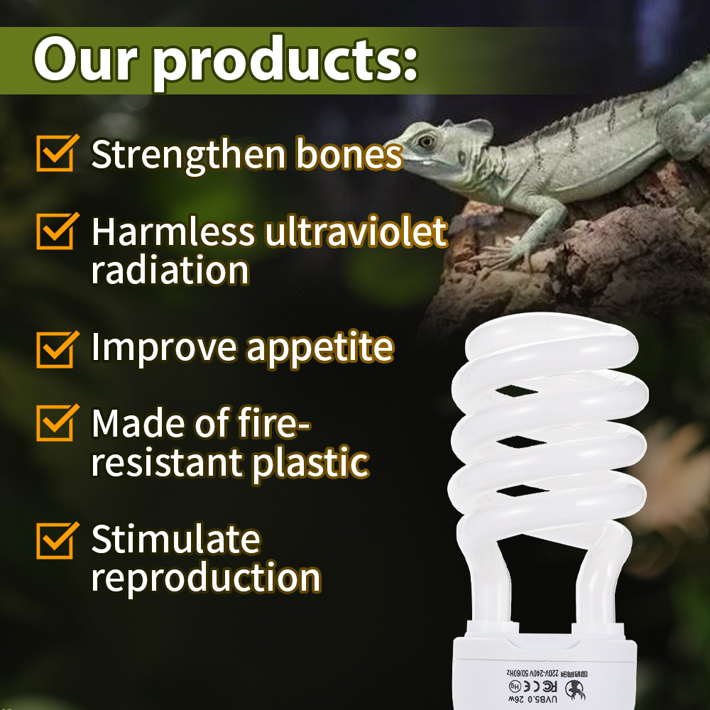 26W Pet Box Lamp Calcium Suppl - Calcium Powder Reptile incelemesi ve fiyatı