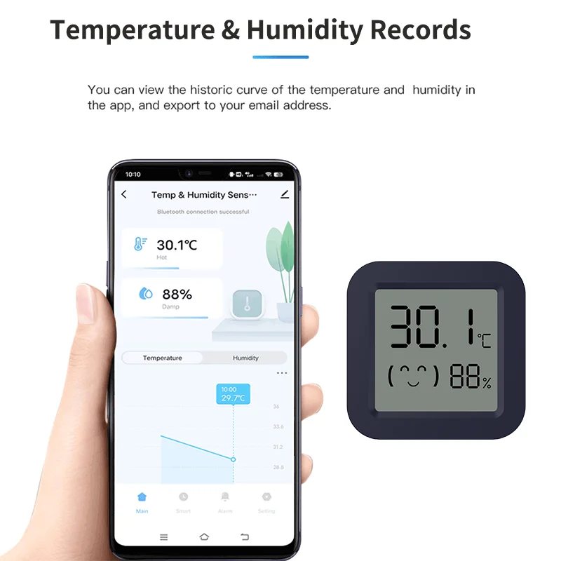 Mini Smart Thermometer Hygrome - Digital Hygrometer Probe incelemesi ve fiyatı