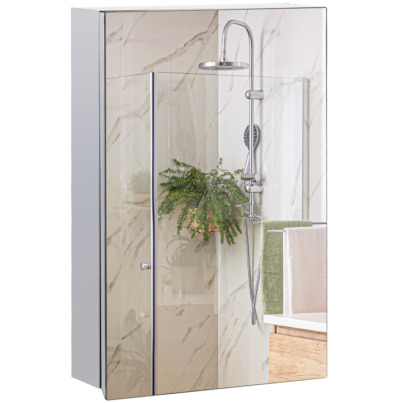 Bathroom Cabinet Wall Mounted  - Glass Door Hinge incelemesi ve fiyatı