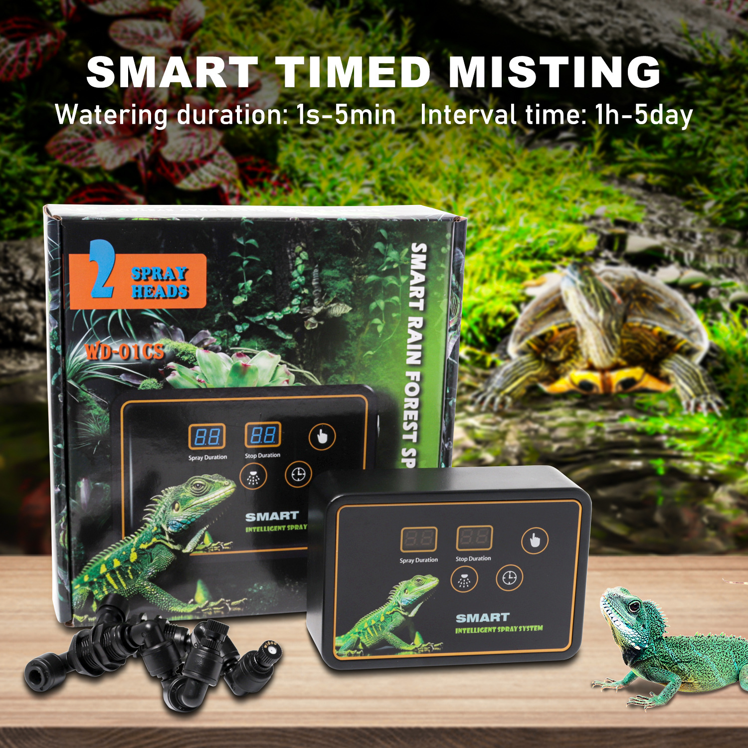 Automatic Reptile Spray System - Terrarium Fogger Ultrasonic incelemesi ve fiyatı