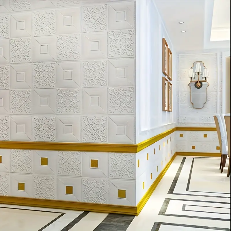 3D wallpaper room decoration w - Pvc Panel Background incelemesi ve fiyatı