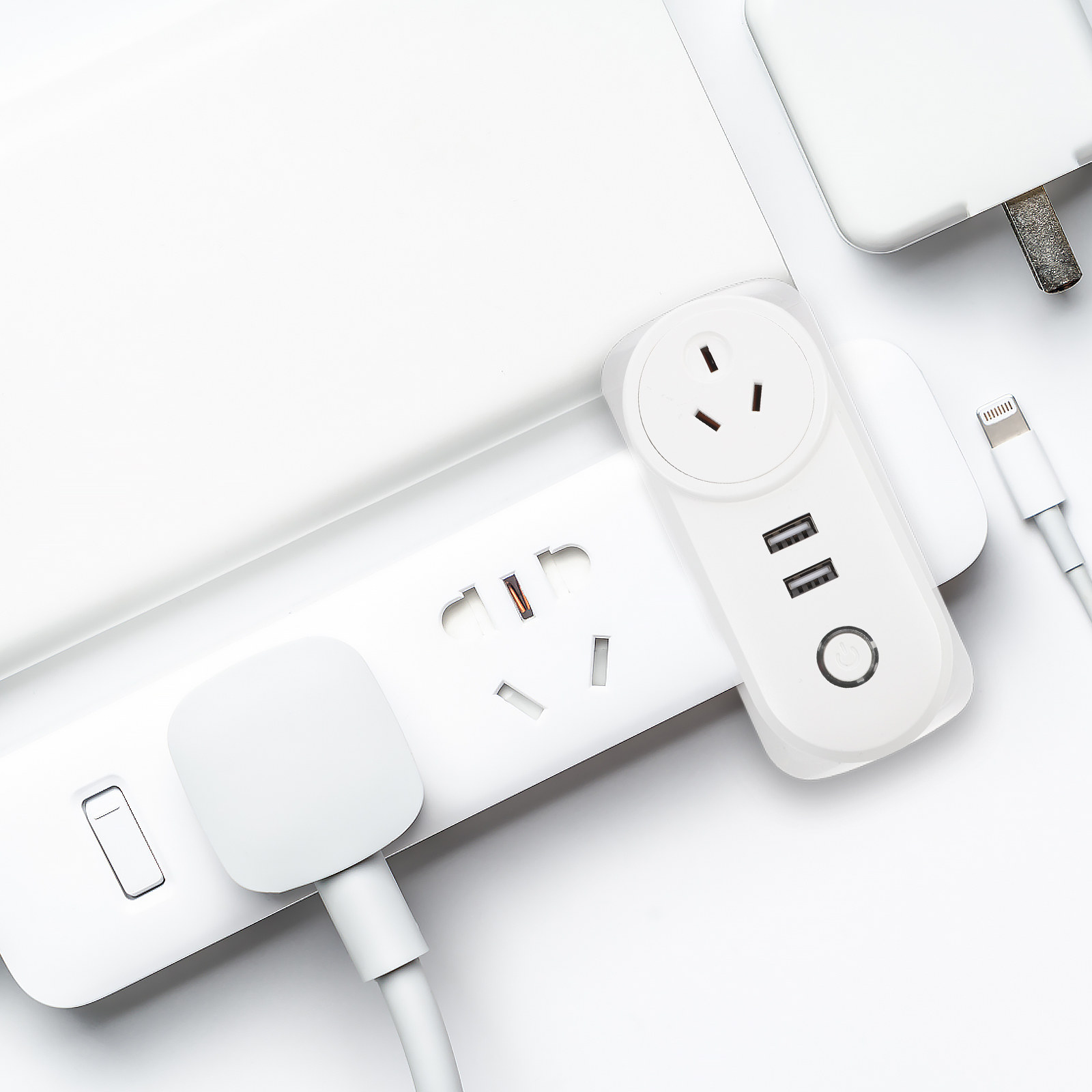 1Pcs WiFi Mini Outlet Plug Wir - Timer Dual Outlet incelemesi ve fiyatı