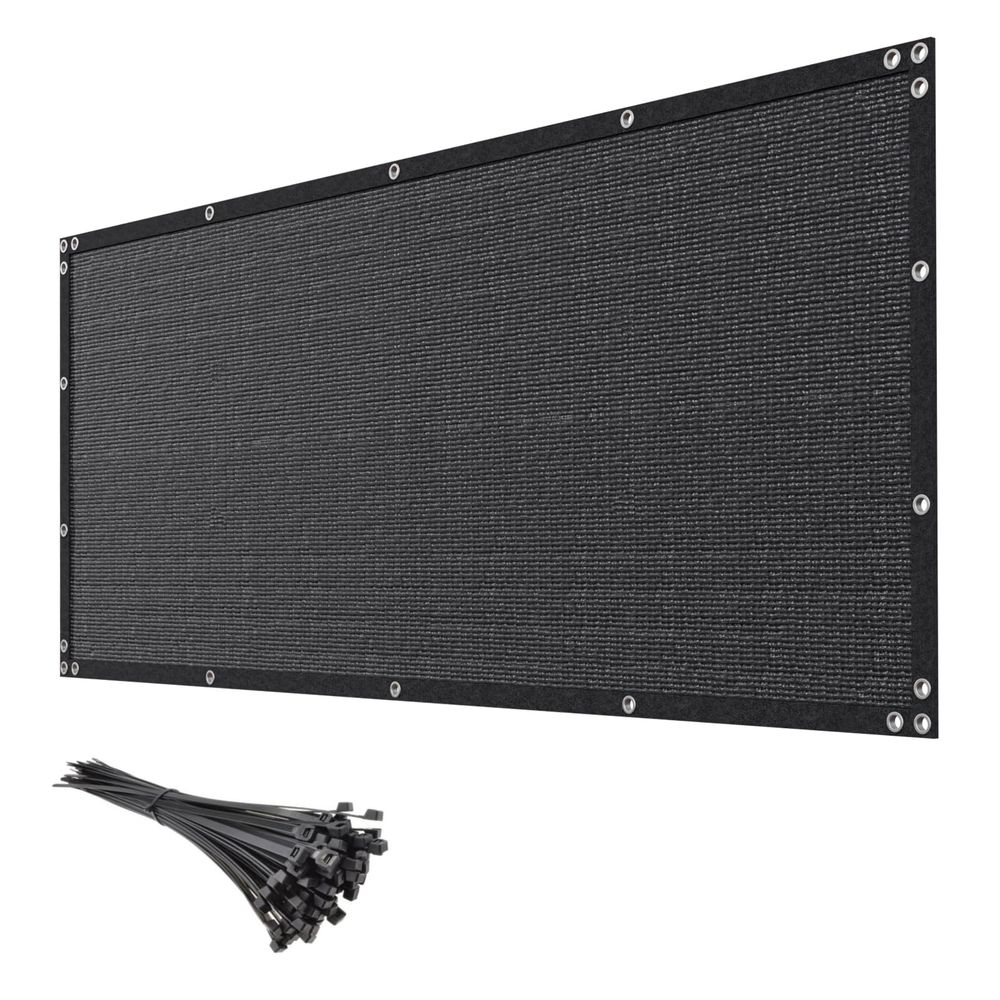 x 100ft Black Privacy Screen F - Screen Top Mesh incelemesi ve fiyatı