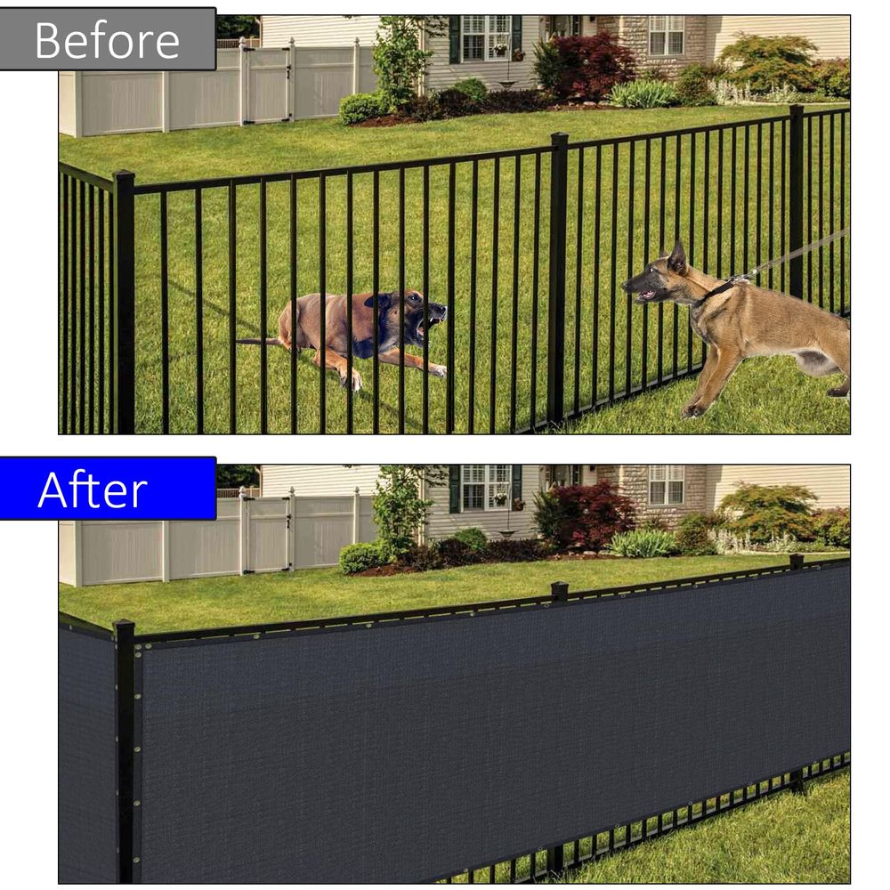 x 100ft Black Privacy Screen F - Screen Top Mesh incelemesi ve fiyatı