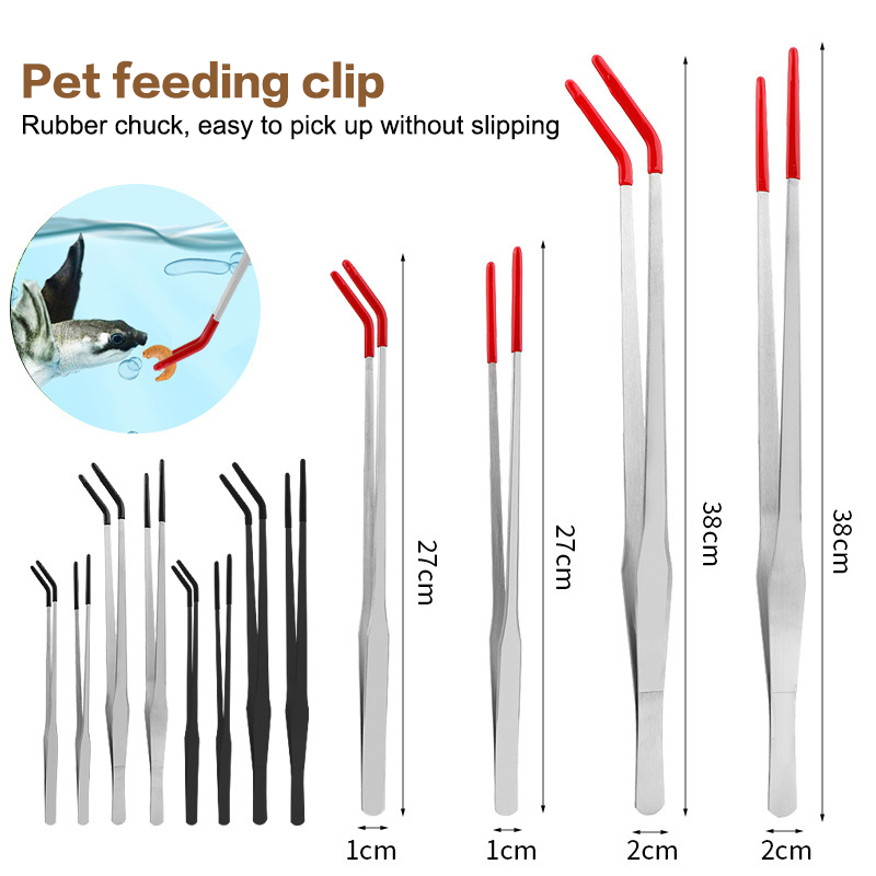 Reptile Feeding Tongs with Rub - Feeding Tong Stainless incelemesi ve fiyatı