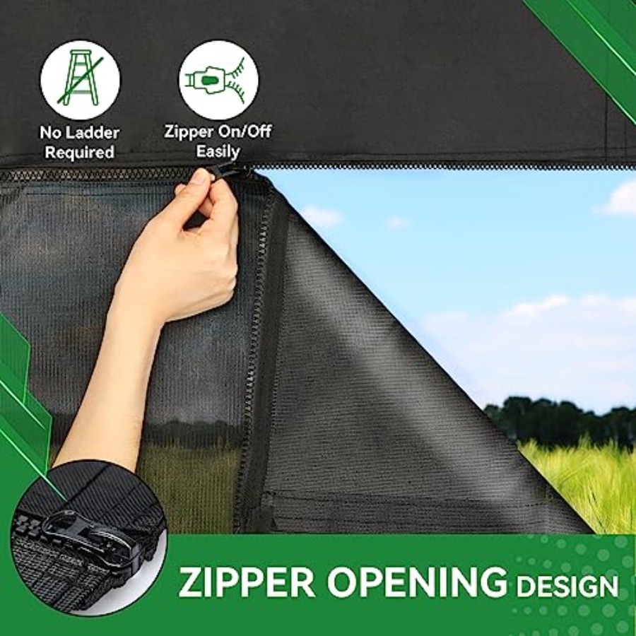 RV Awning Shade Screen 9' x 15 - Screen Top Mesh incelemesi ve fiyatı
