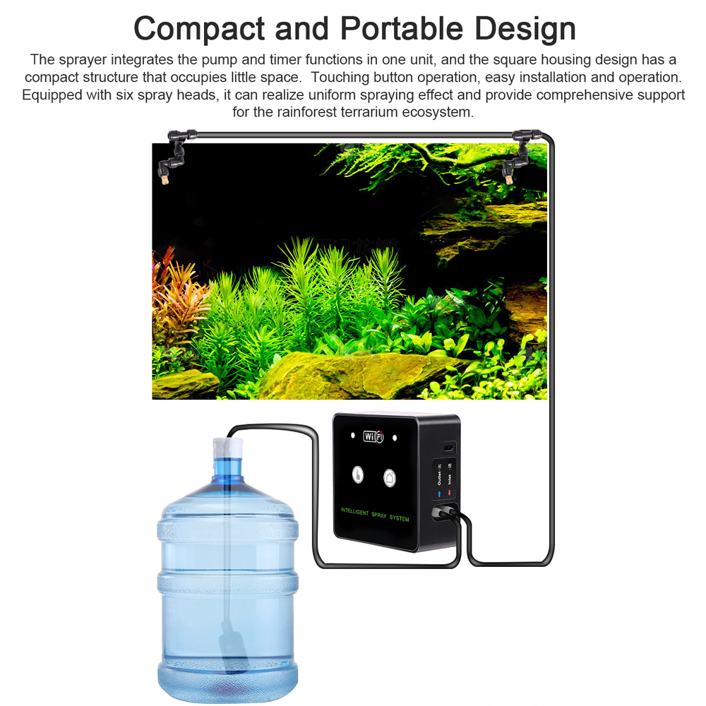 Intelligent Rainforest Spray S - Terrarium Fogger Ultrasonic incelemesi ve fiyatı