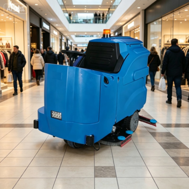 Automatic Floor Scrubber Batte - Ceramic Tile Floor incelemesi ve fiyatı