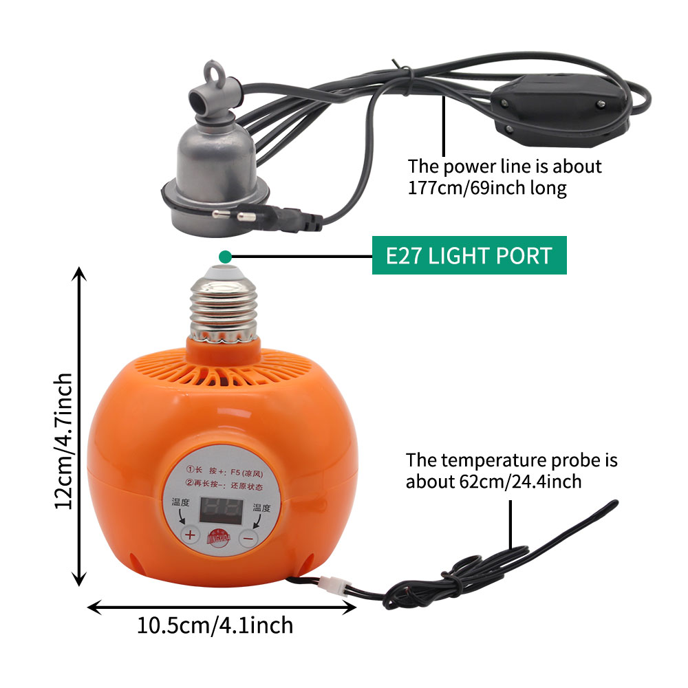 Pet Heater Animal Heating Lamp - Ceramic Heat Emitter incelemesi ve fiyatı