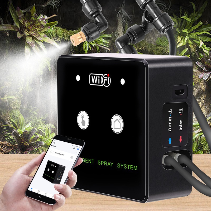 WiFi Reptile Misting System, T - Terrarium Fogger Ultrasonic incelemesi ve fiyatı